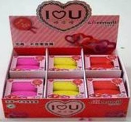  2CT.I LOVE U eraser HR-01721   