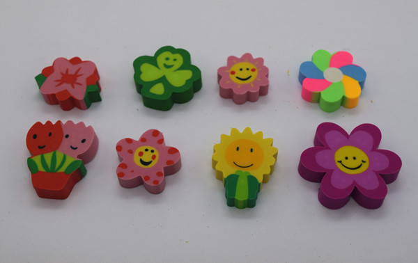 Plants Series Erasers